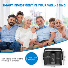 CARESKYpro 3 heating levels offer on-demand warmth for tired feet.