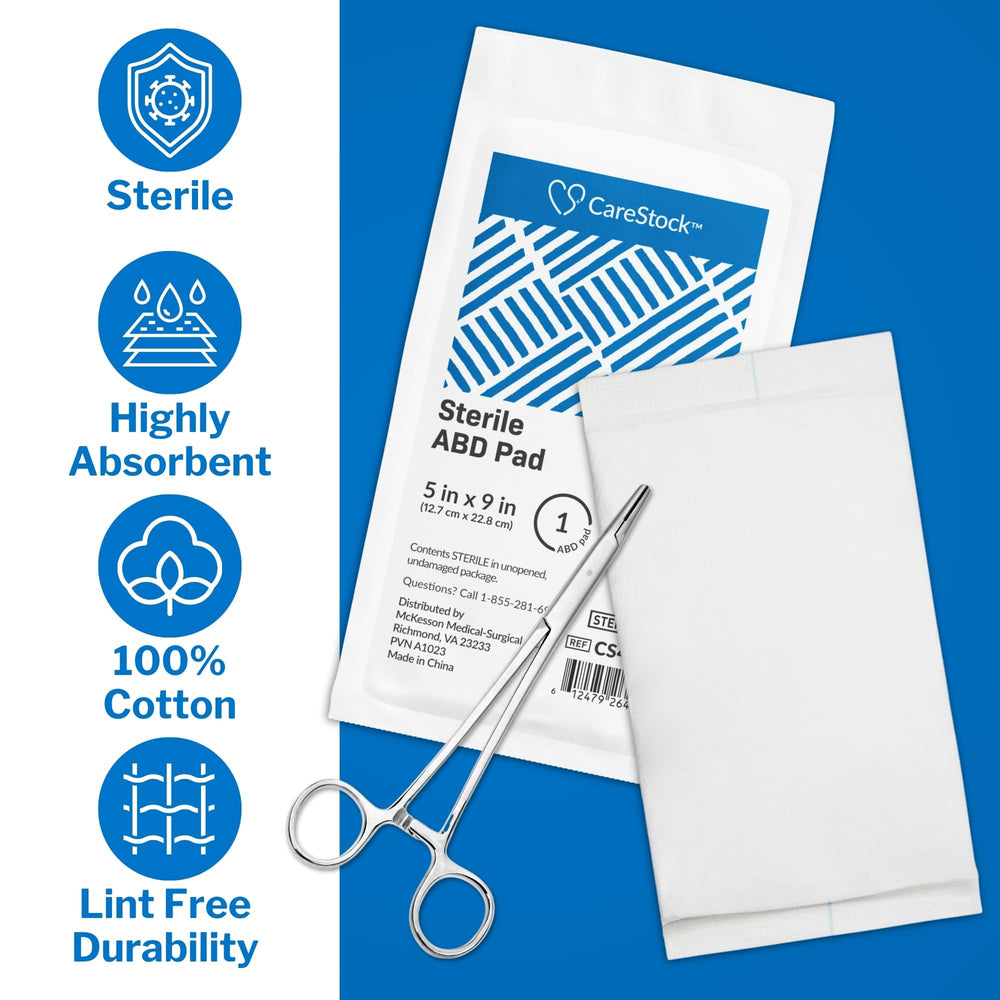 CareStock núcleo ultra absorbente para gestionar drenaje.