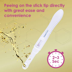 Carethetic FSH test foil pouches protect freshness and expiry clarity.