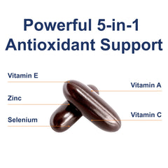 Carlson ACES + Zn bottle on desk for routine wellness.