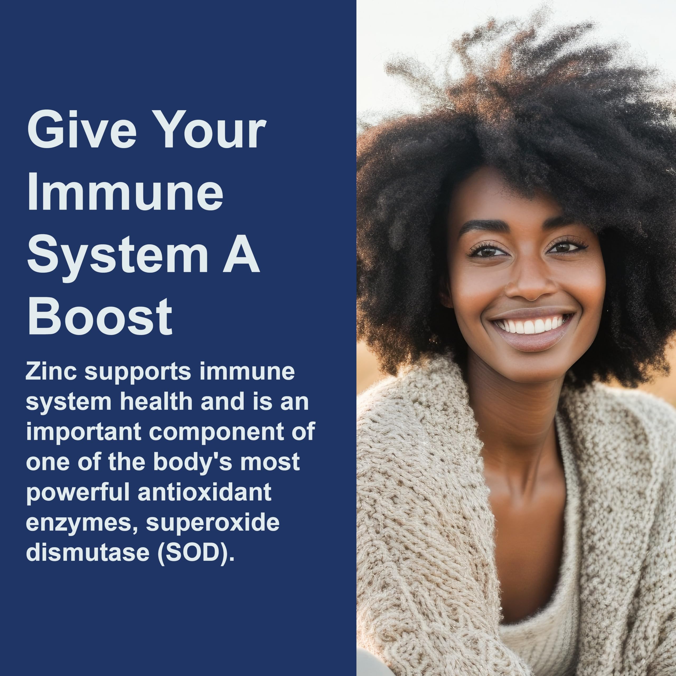 Carlson ACES + Zn capsules spilled illustrating convenient daily intake