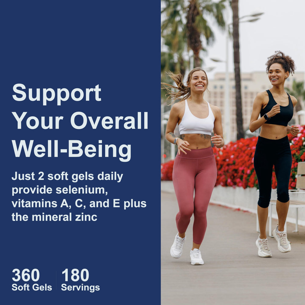 Carlson ACES + Zn packaging displayed on a kitchen counter