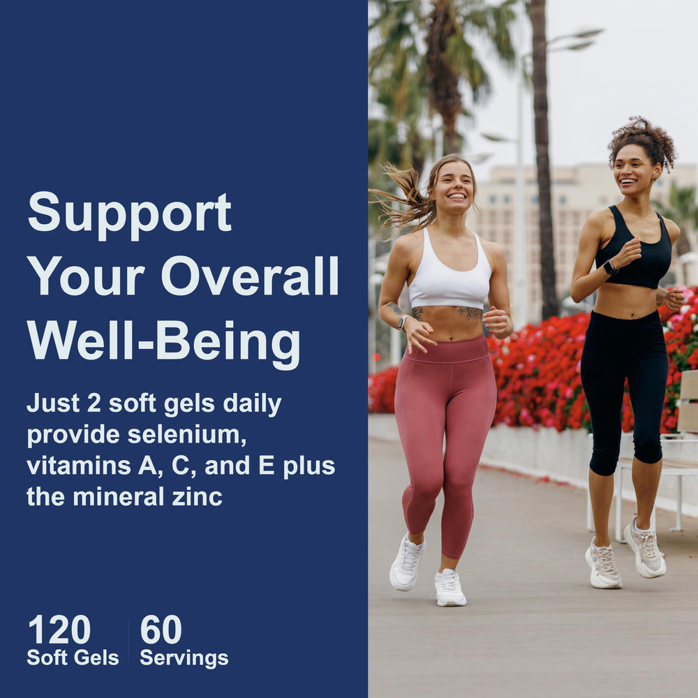 Carlson ACES + Zn softgel in hand ready for use.