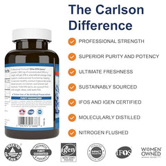 Closeup of Carlson Cod Liver Oil Gems softgels showing smooth capsule texture