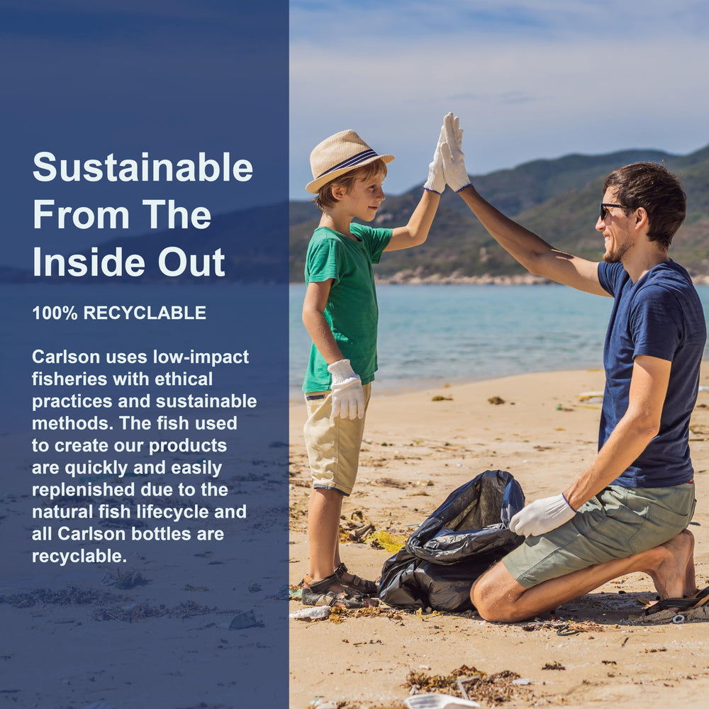 Carlson Kid's Chewable Iron bottle and packaging on a kitchen shelf.