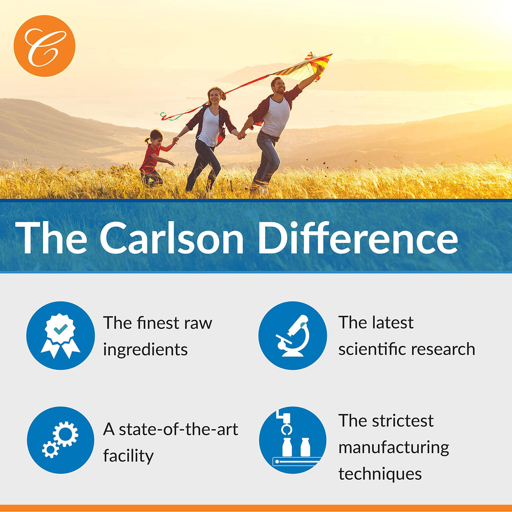 Carlson Kid's Chewable Iron serving spoon demonstrates simple daily serving.