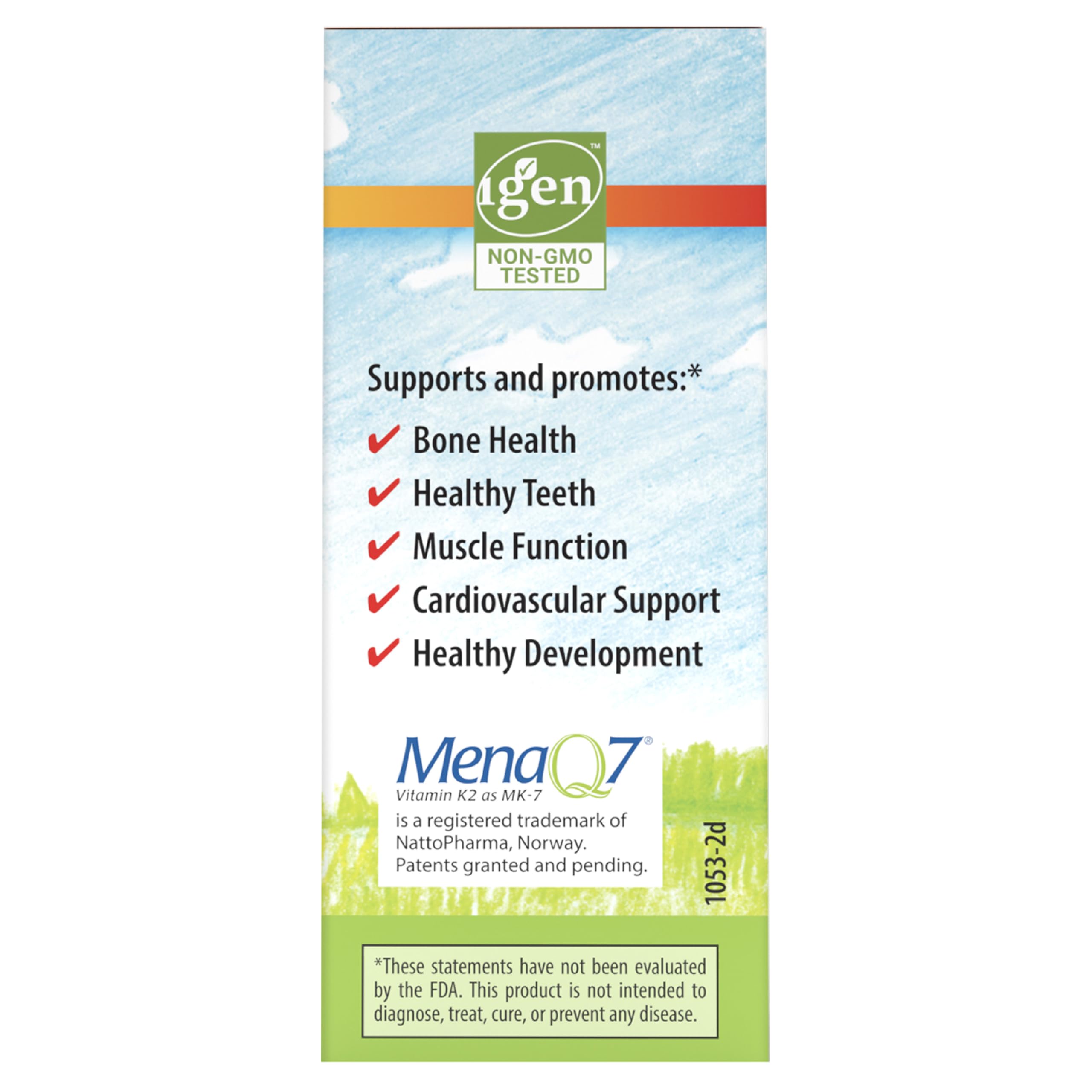 Carlson Kid's D3+K2 drops in family kitchen ready for routine.