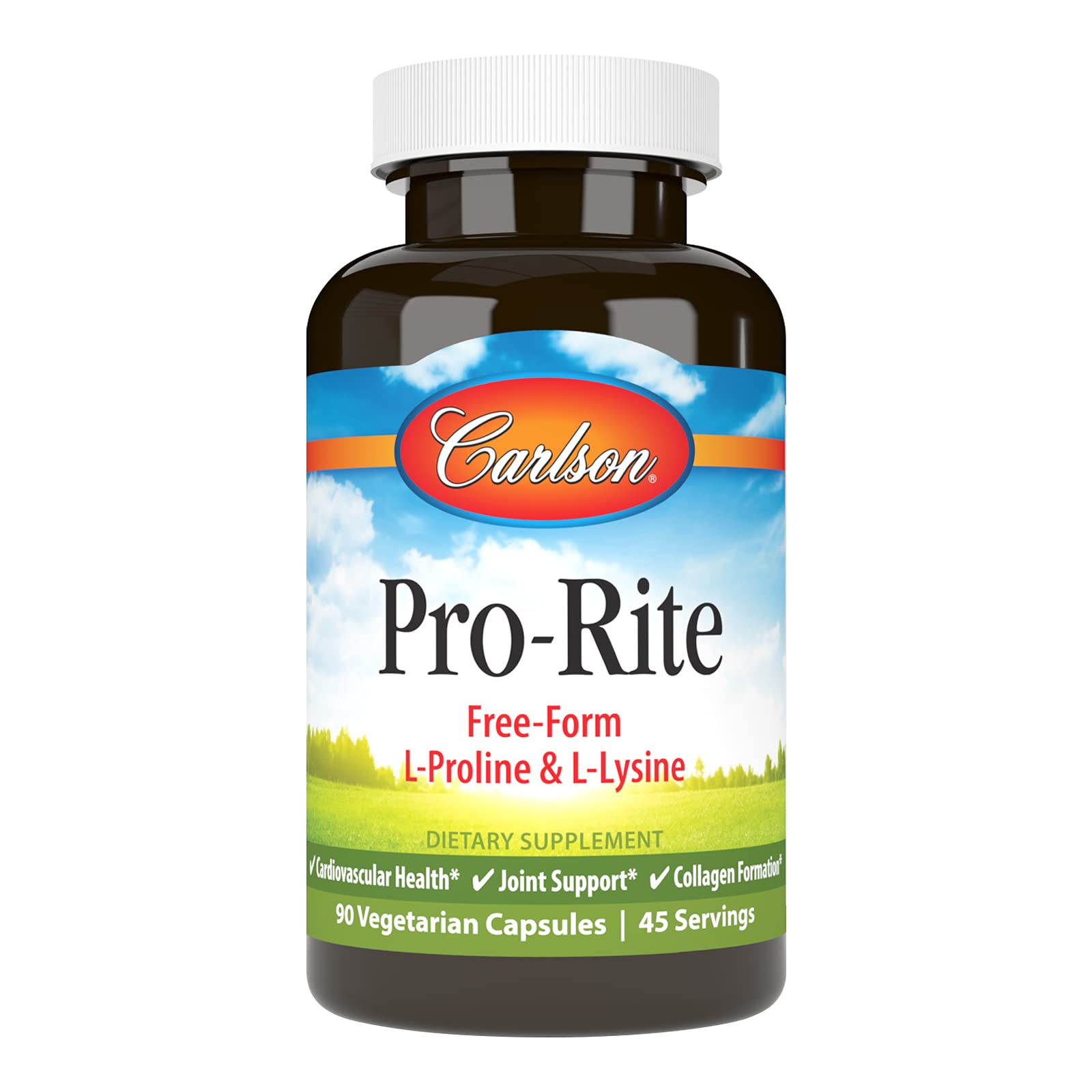 Carlson Pro-Rite, bote de cápsulas, apoyo a articulaciones y colágeno