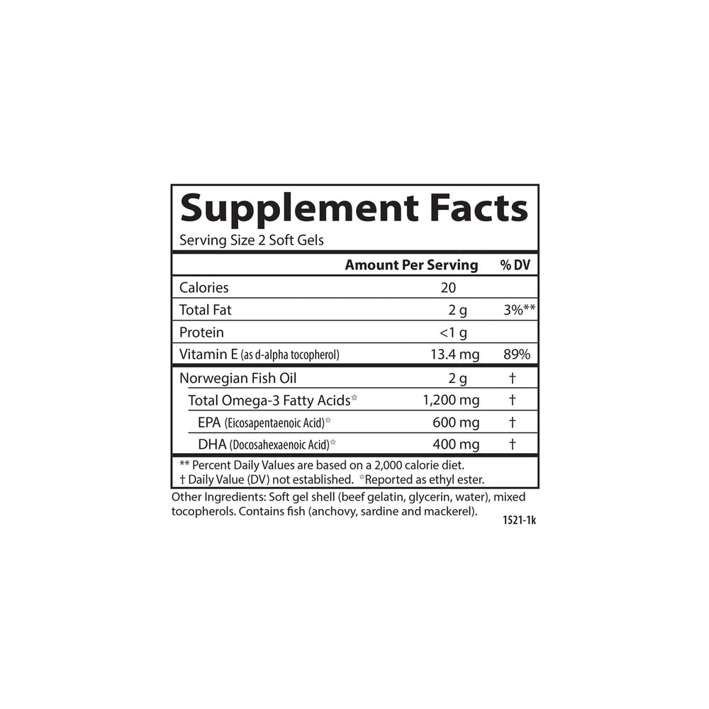 Carlson Super Omega-3 Gems soft gels dispensing for easy daily use.