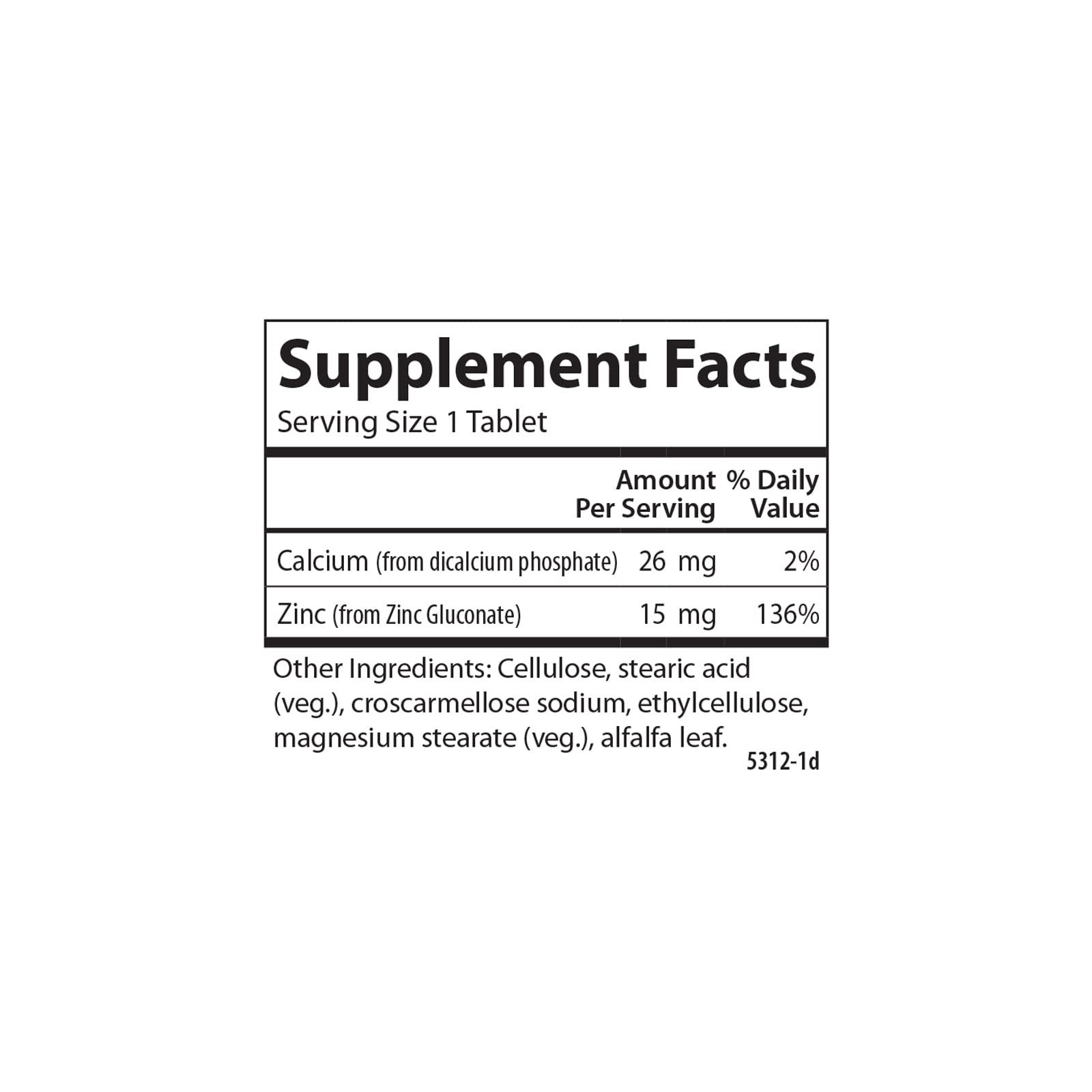 Carlson Zinc bottle beside skincare products signaling skin health support.