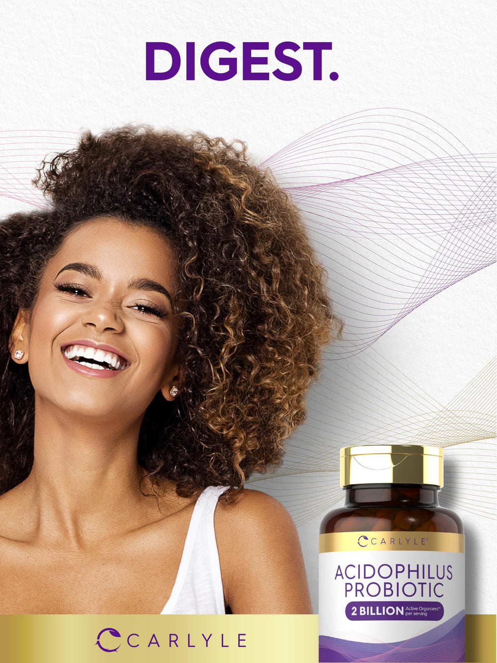 Carlyle Acidophilus daily routine image shows simple integration into wellness habits