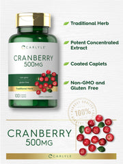 Composición natural Carlyle arándano, con vitaminas y polifenoles.