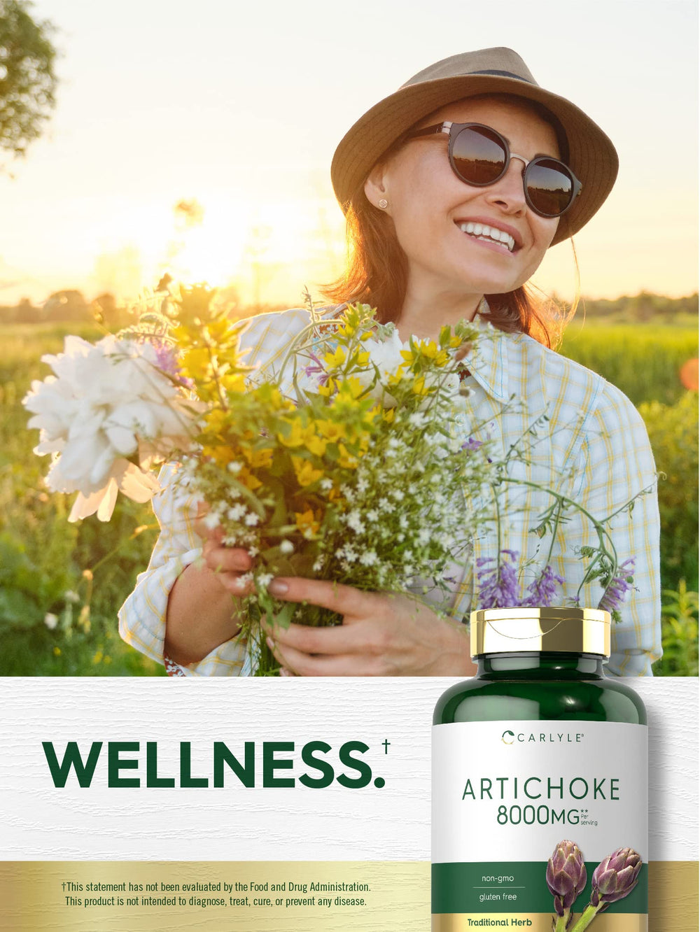 Gluten-free Carlyle Artichoke Extract capsules offer a clean daily option.