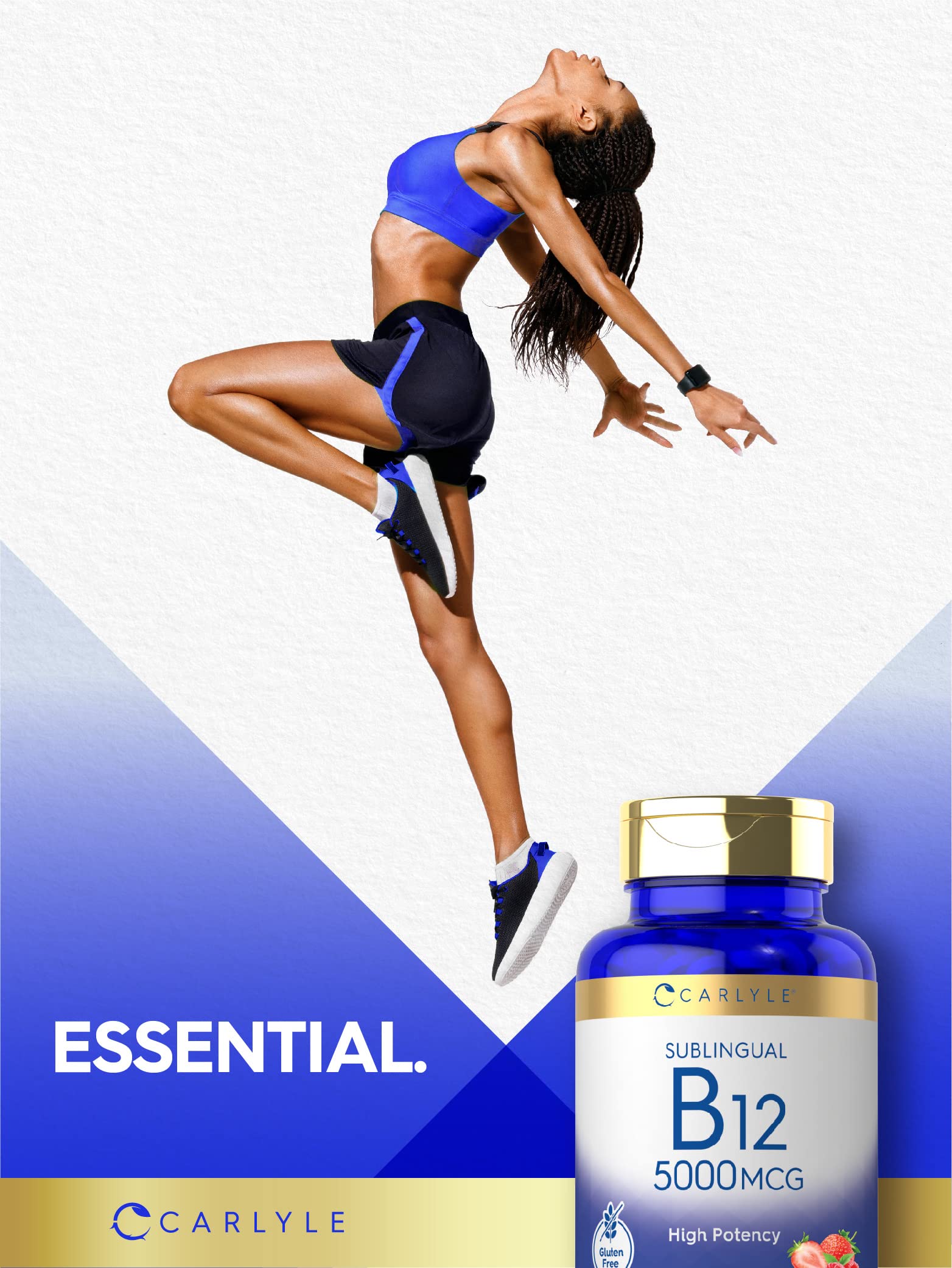 Carlyle packaging shows lab tested quality and trusted ingredients