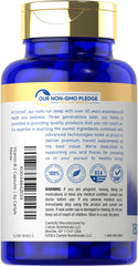 Carlyle B2 400mg label closeup highlighting non-GMO and gluten-free attributes