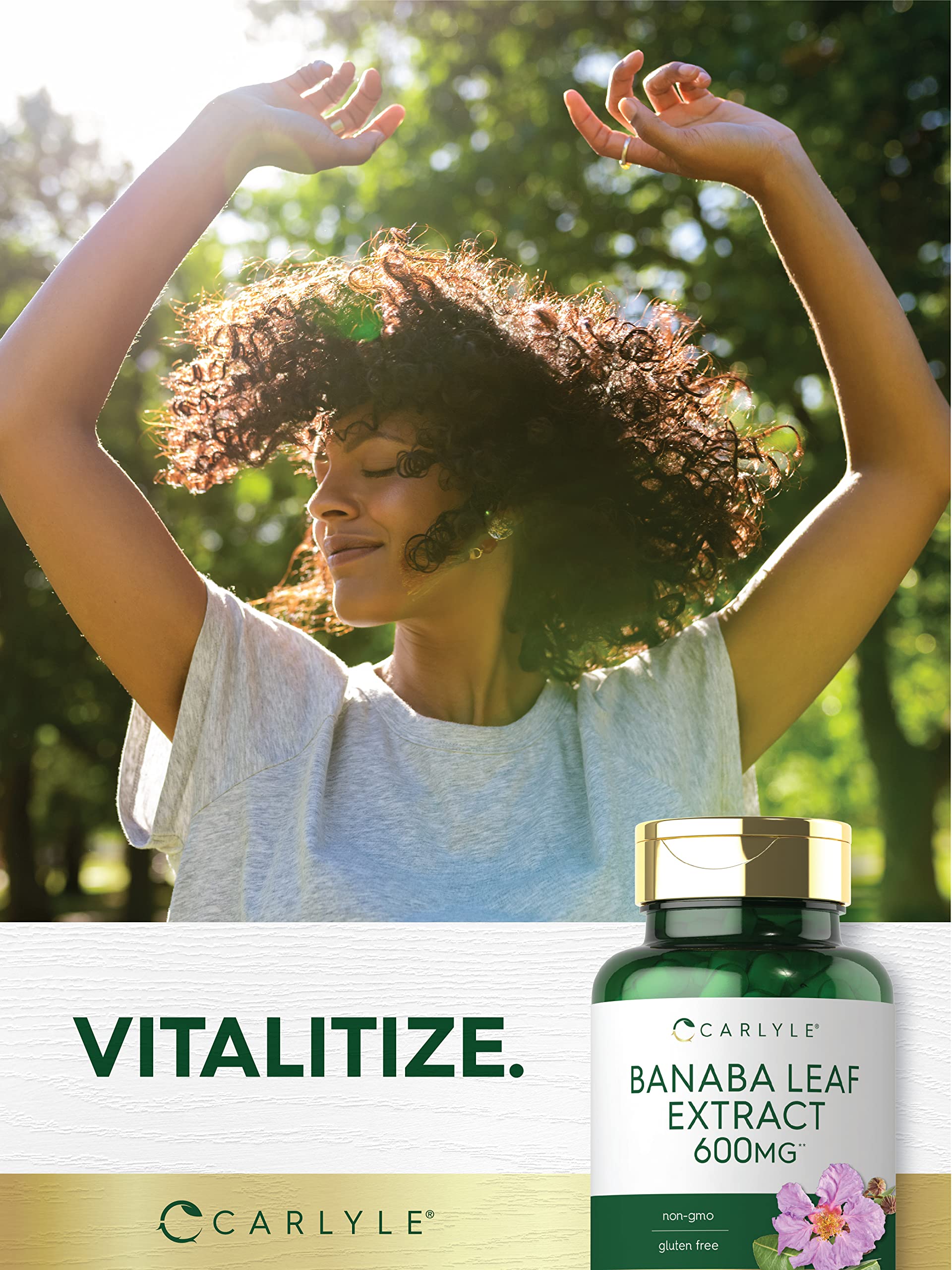 Carlyle Banaba capsules are non-GMO and free from common allergens.