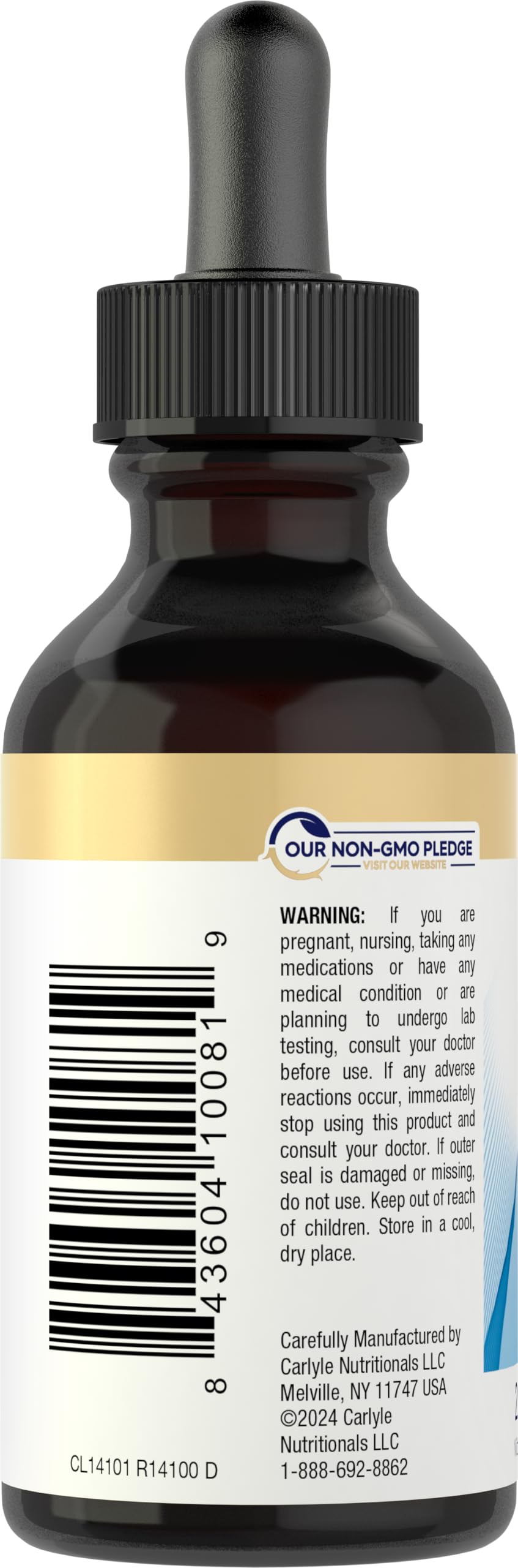Carlyle Biotin berry flavor drops add a pleasant routine.