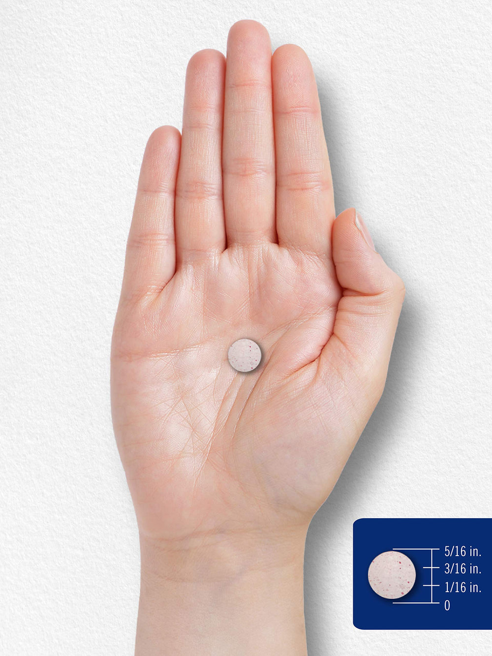 Carlyle Biotin daily use tablet dissolving on tongue for quick intake