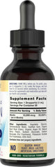 Carlyle Biotin drops with dropper for easy, precise dosing.
