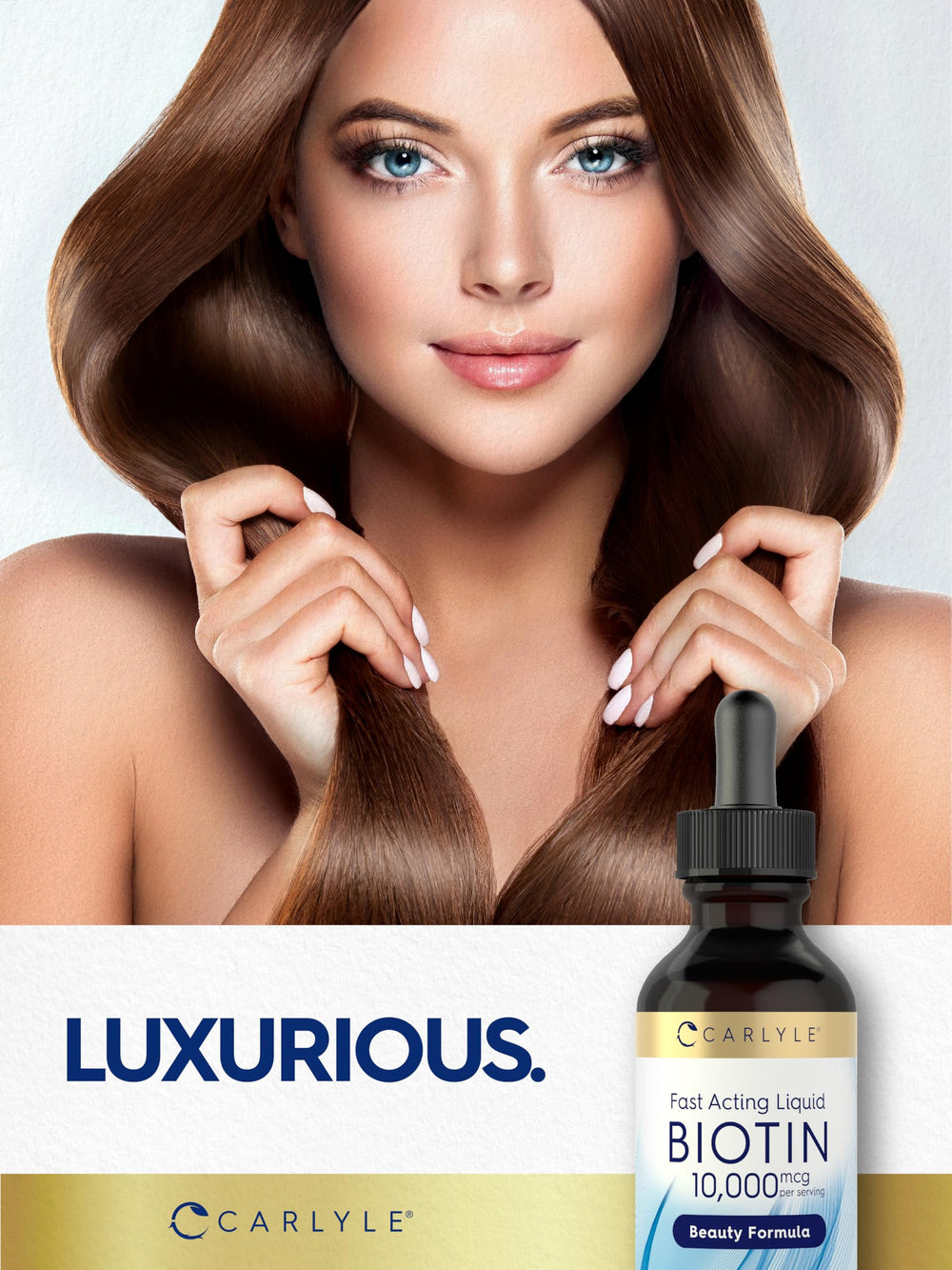Carlyle Biotin non-GMO formula with clean label.