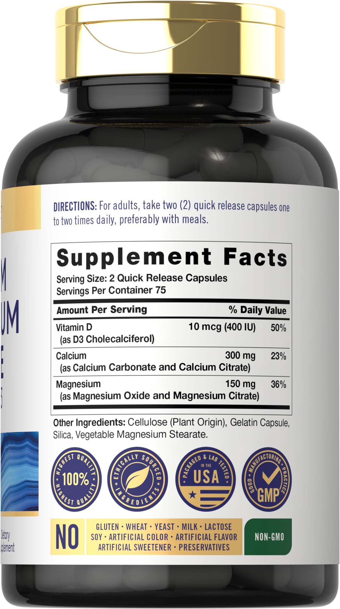 Carlyle capsules shown for convenient daily mineral support