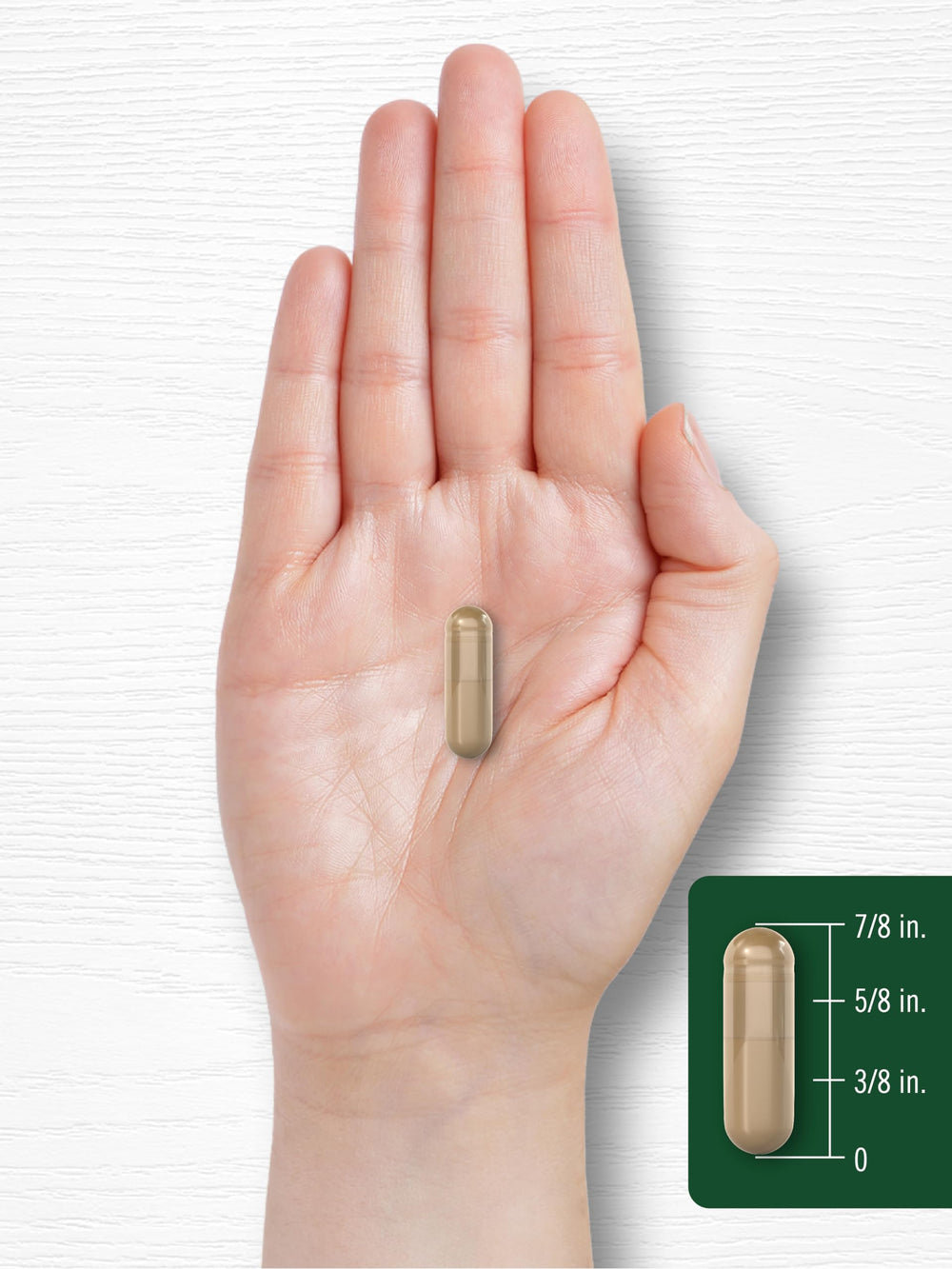 Carlyle Ceylon Cinnamon non-GMO gluten-free badge beside capsules.