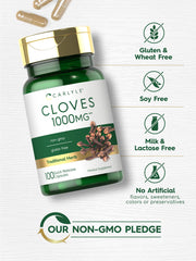 Carlyle Cloves ingredient list features flower extract and minerals