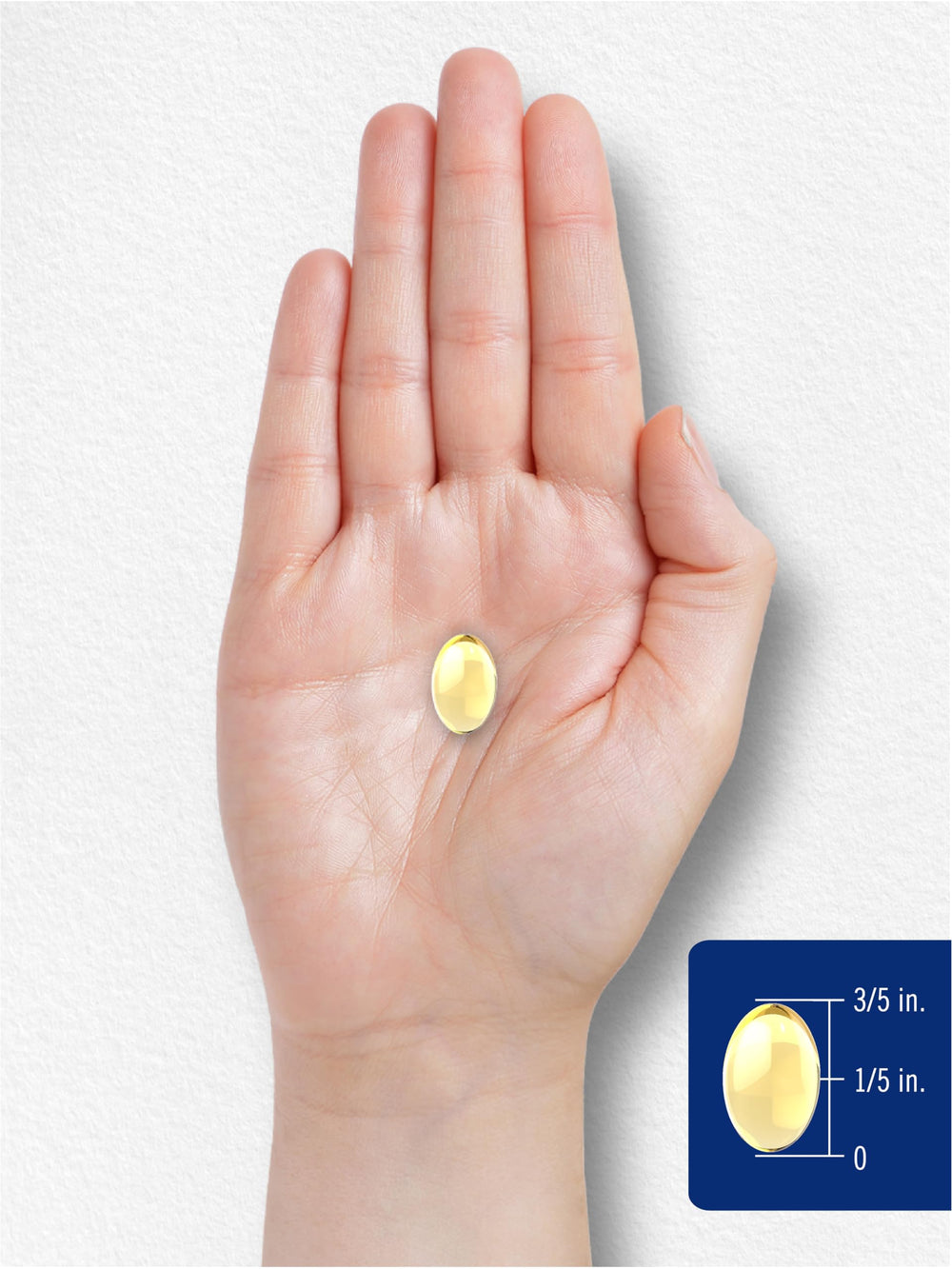Carlyle Cod Liver Oil Softgels capsules closeup showing smooth, swallowable format