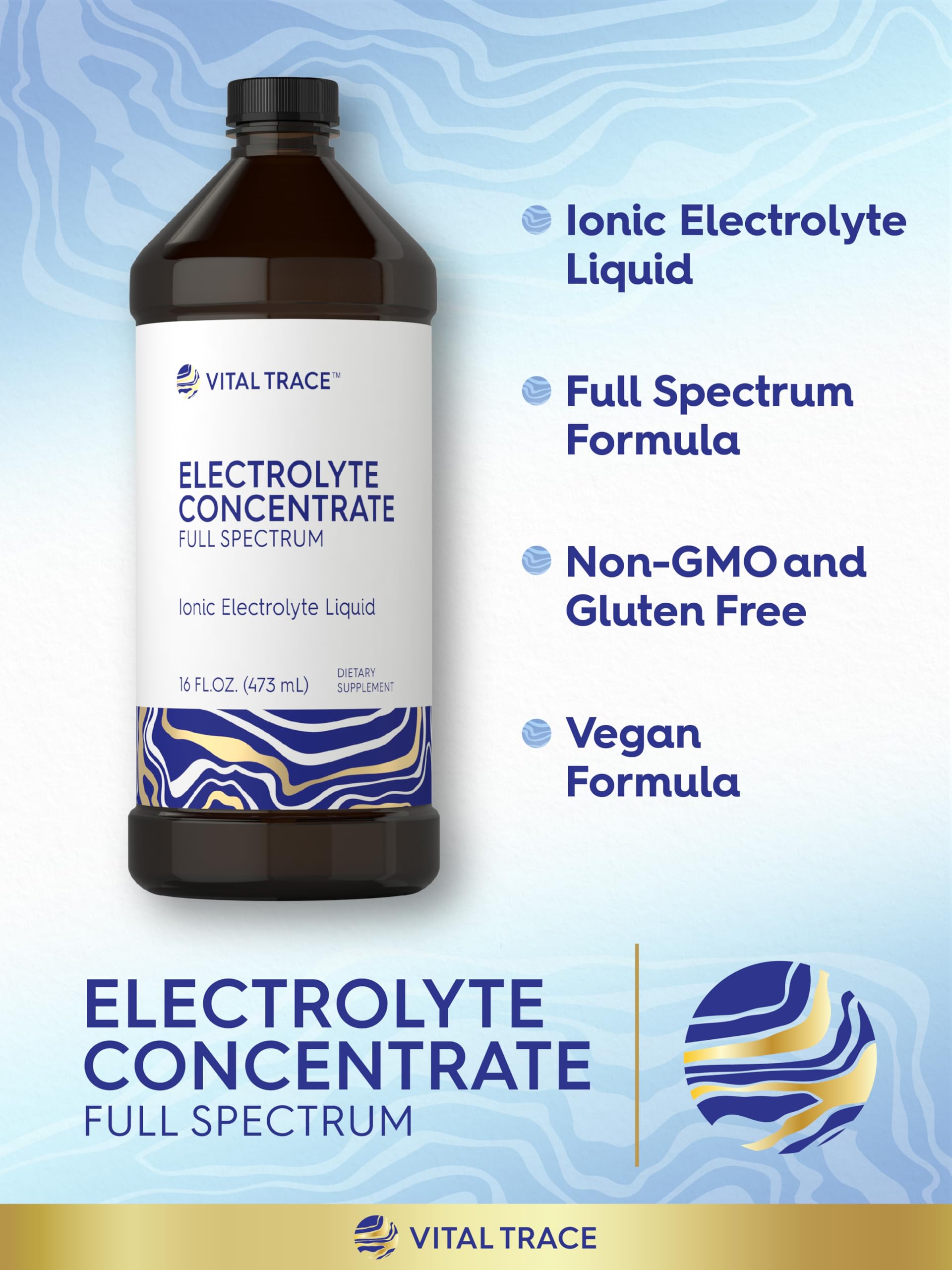 Carlyle Electrolyte Concentrate ready for daily hydration routine.