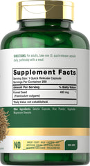 Carlyle Fennel Seed 480mg capsules close-up