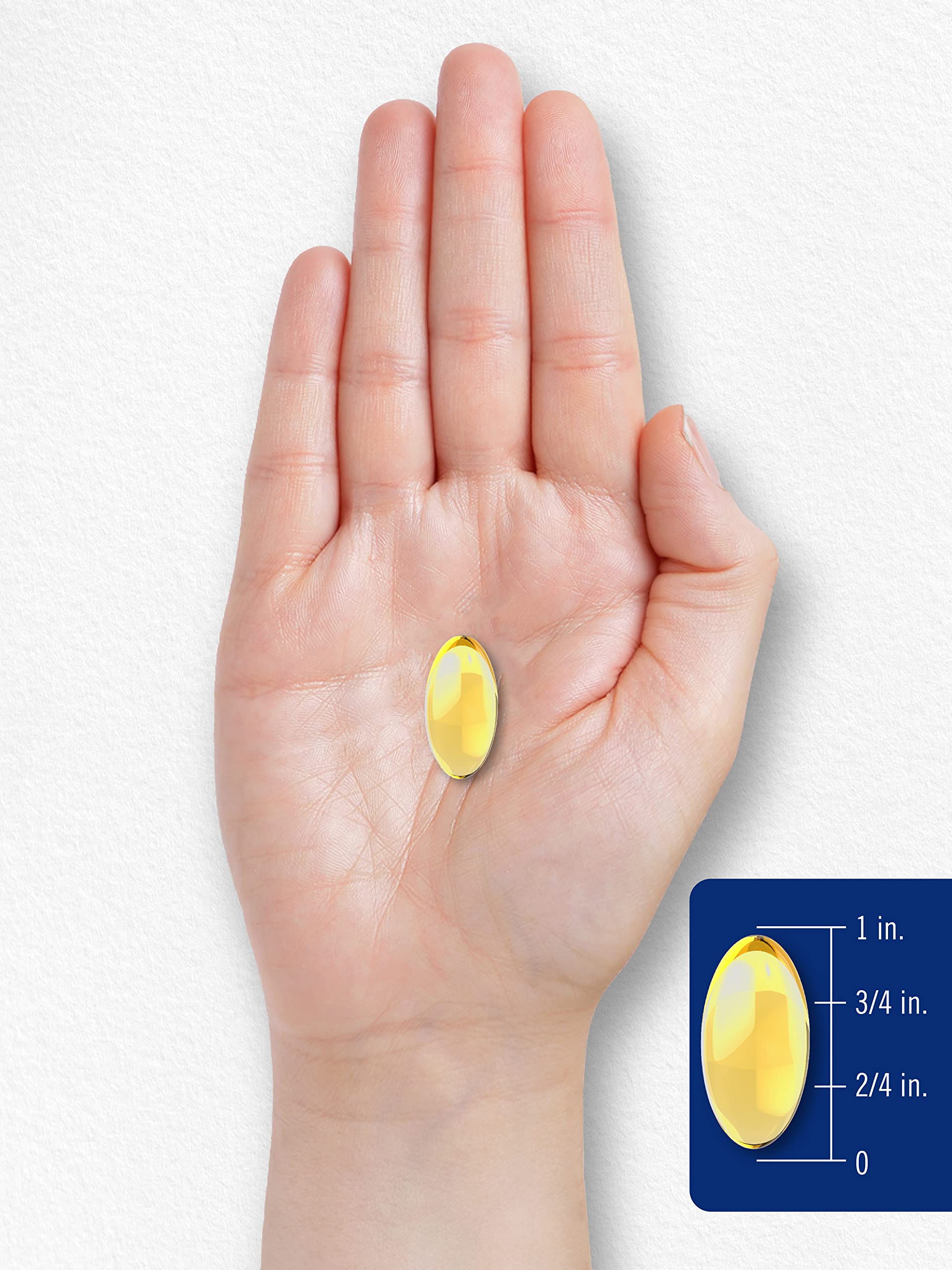 Carlyle fish oil softgel closeup shows glossy capsules