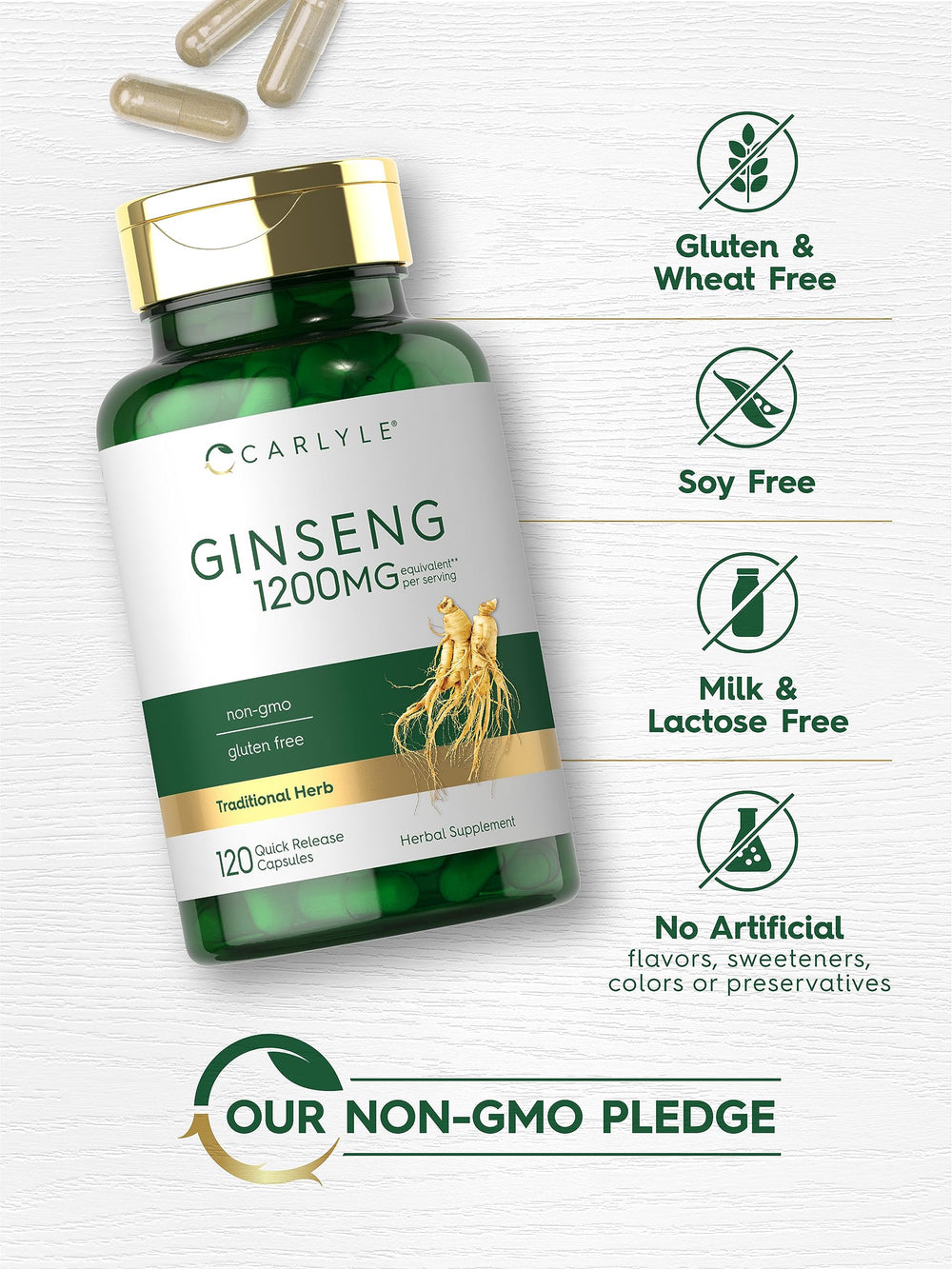 Carlyle extracto de ginseng: control de calidad en laboratorio