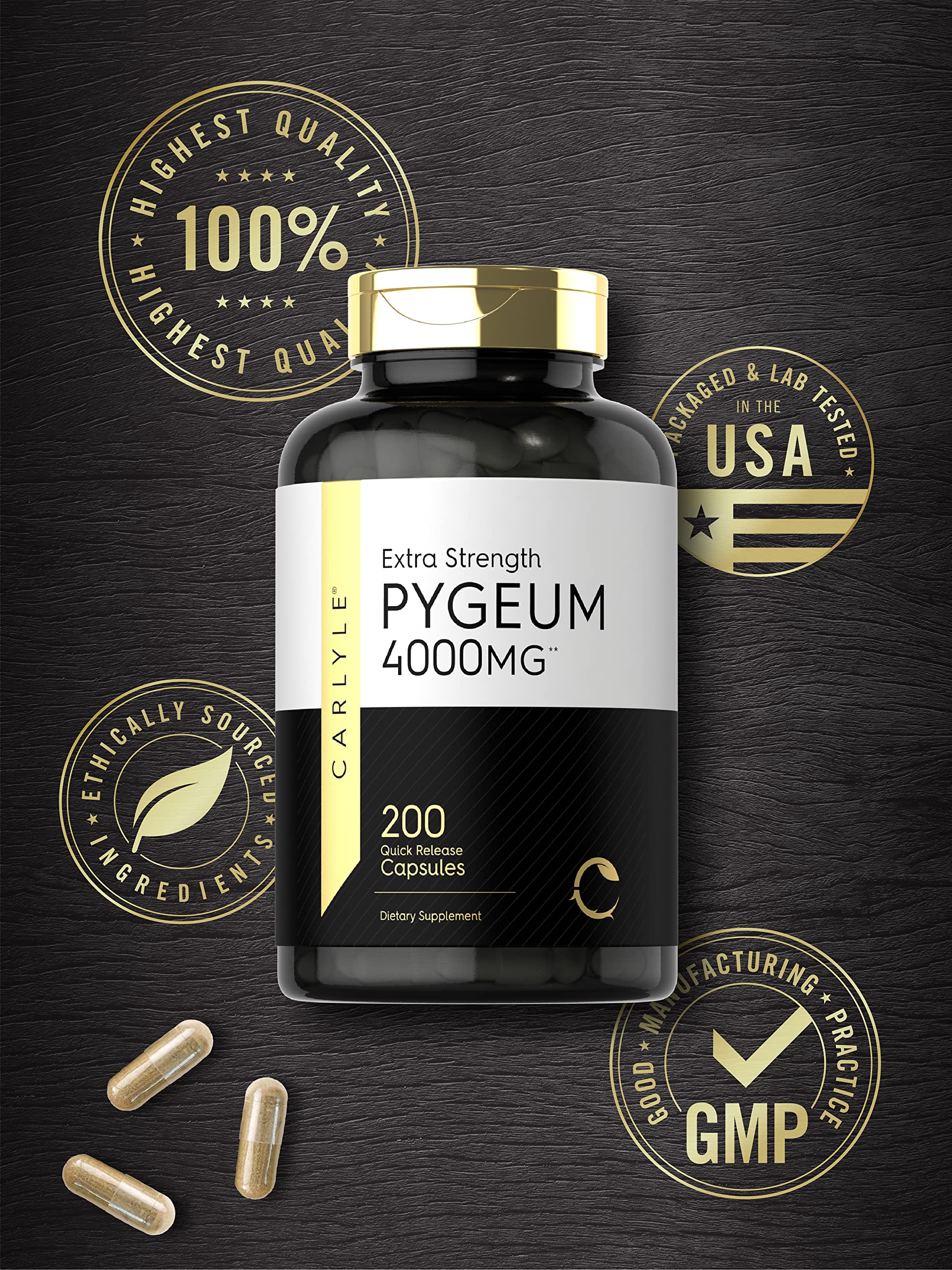 Gluten-free, non-GMO Carlyle supplement option for daily use