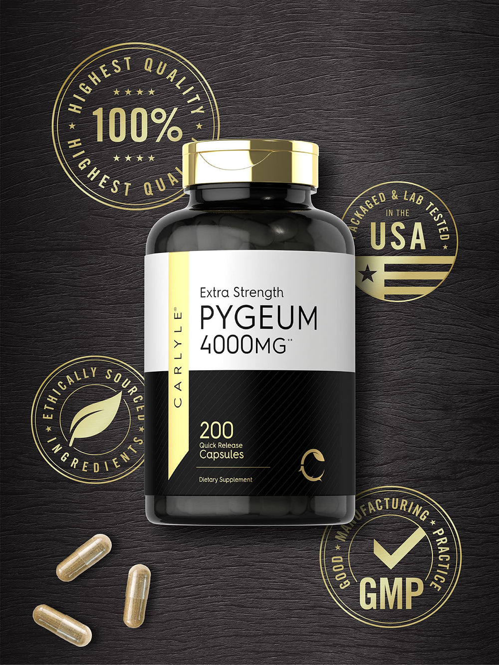 Gluten-free, non-GMO Carlyle supplement option for daily use