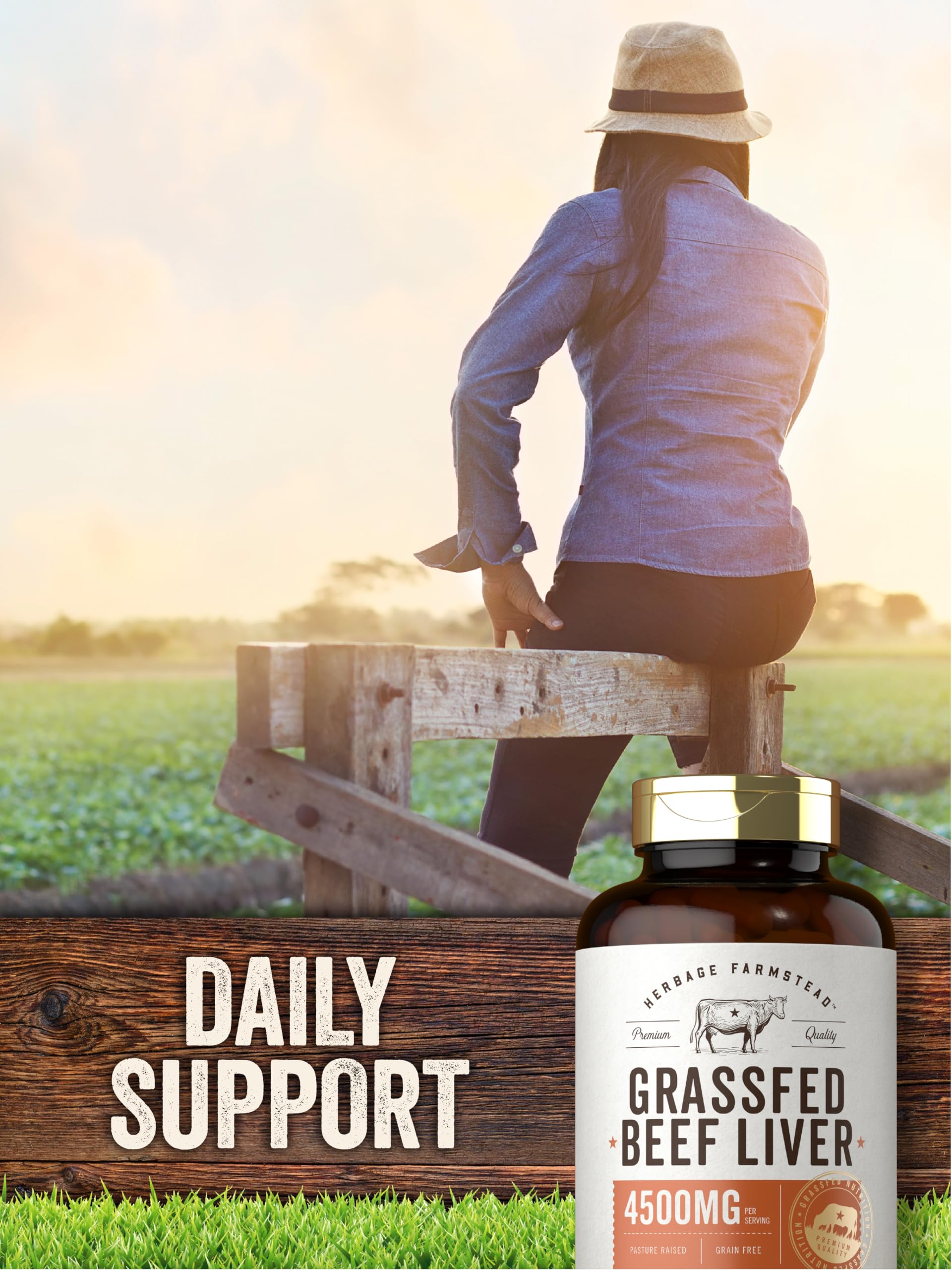 Carlyle capsules with gluten-free and non-GMO badges visible.