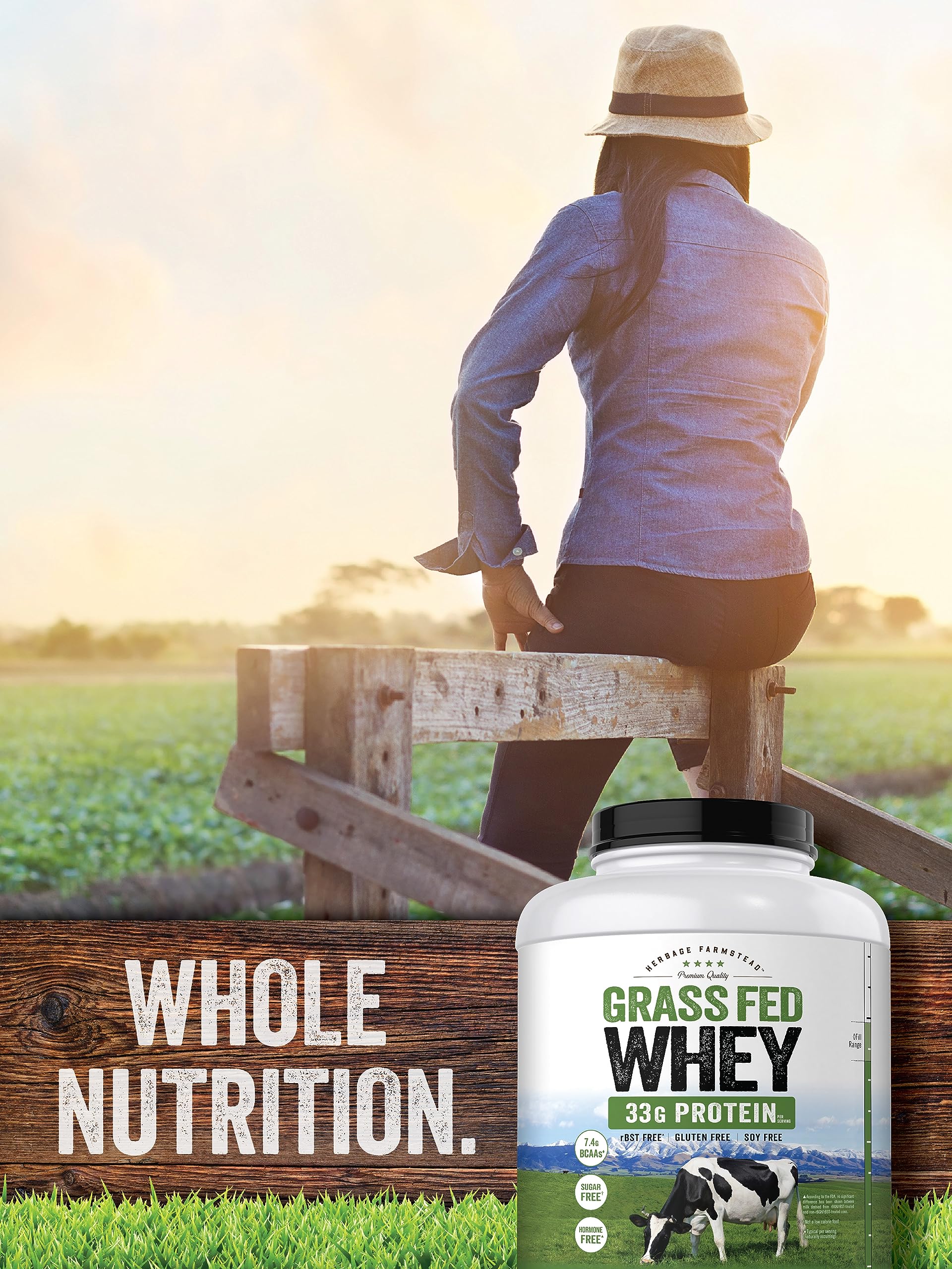Carlyle whey powder in smoothie—versatile addition to drinks and snacks.