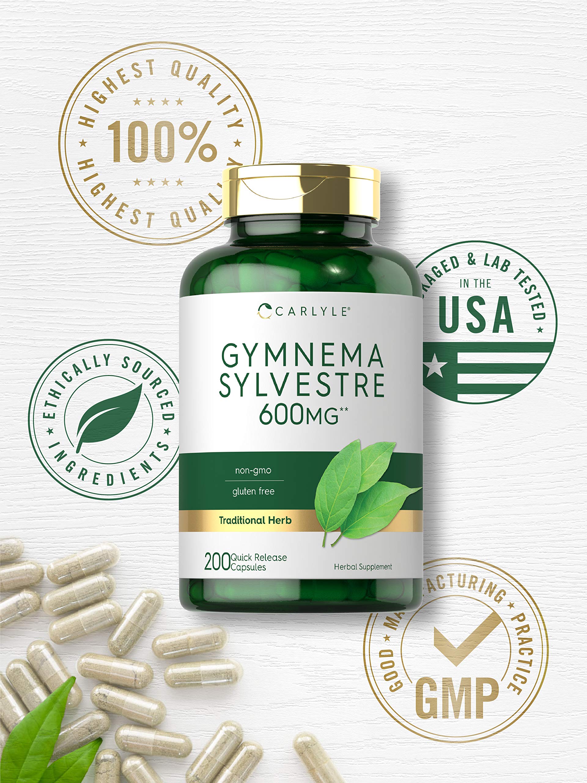 Carlyle Gymnema Sylvestre ingredient illustration, highlights herb heritage