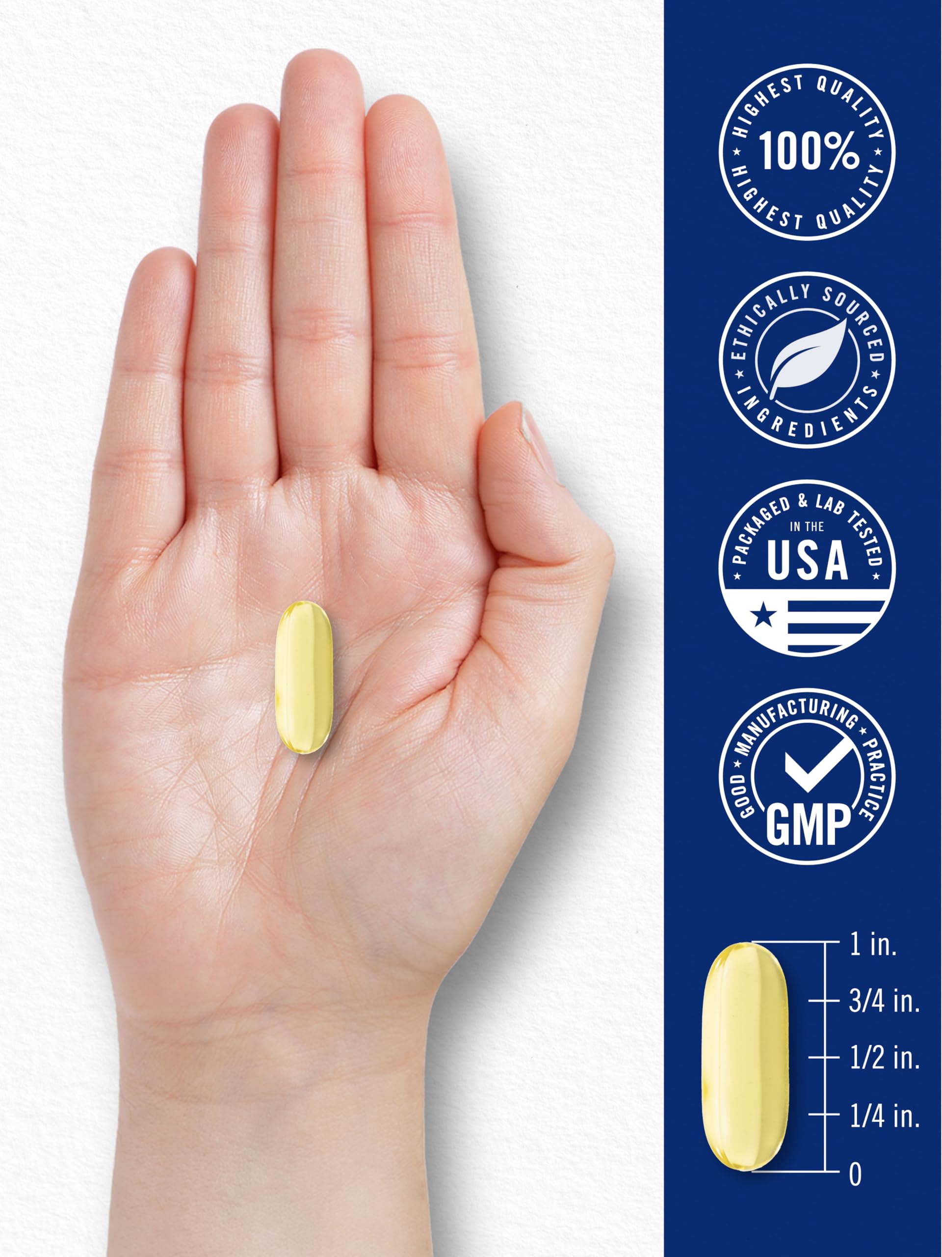 Carlyle lemon-flavored fish oil shown as a daily habit.