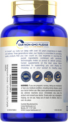 Carlyle Magnesium Oxide 500 mg label on bottle emphasizes quality and purity.
