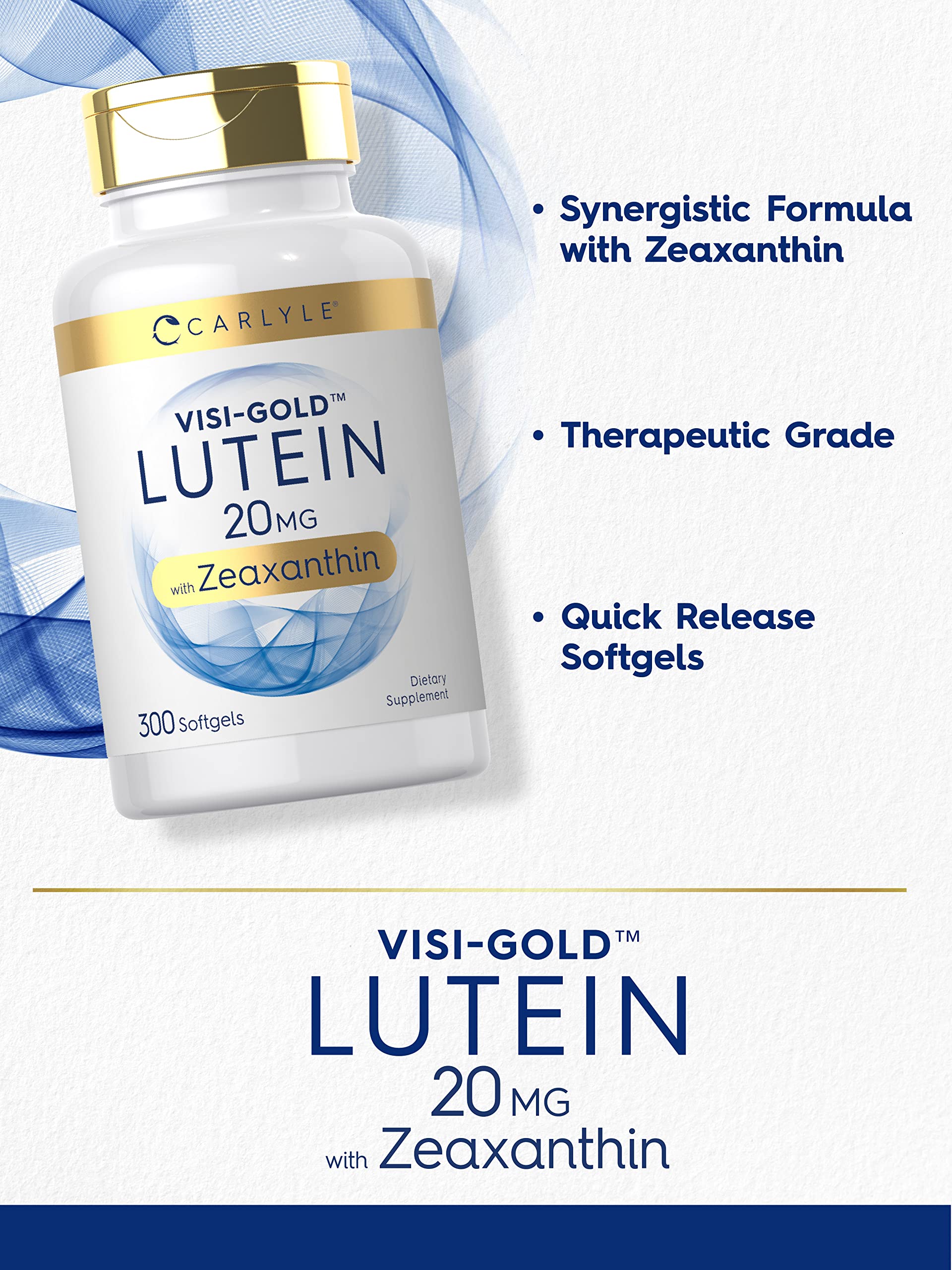 Carlyle marigold extract ingredient visual highlights natural carotenoids for eye wellness.