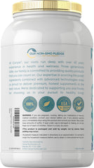Carlyle Multi Collagen Peptides Powder label highlights gluten-free, non-GMO formula.