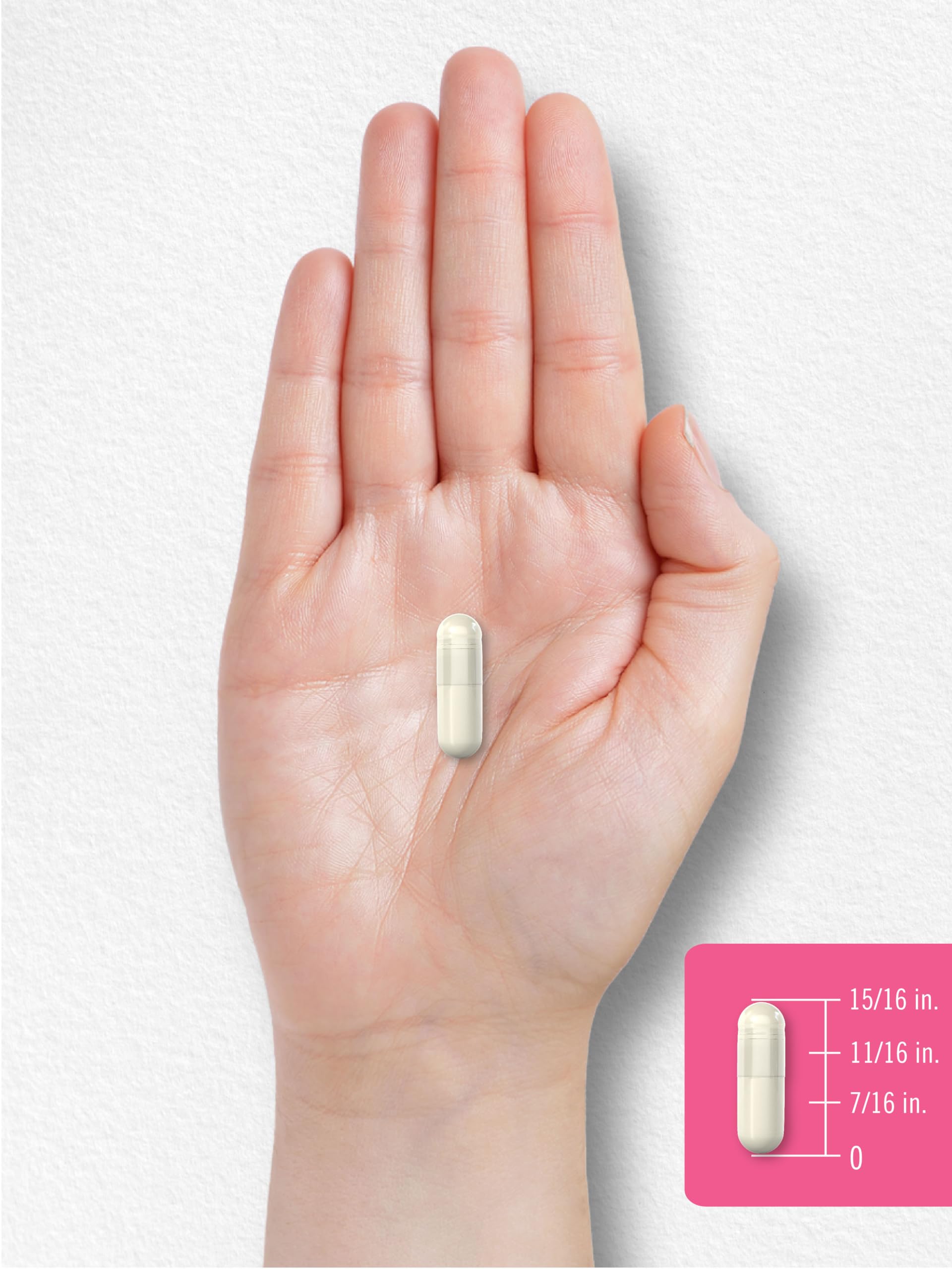 Daily dosing guide image illustrating 2060 mg per serving