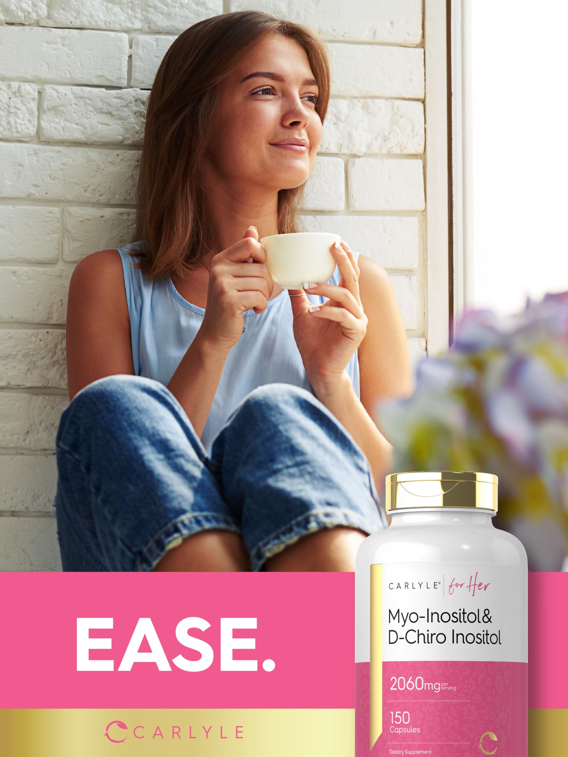 Gluten-free icon and allergen-free messaging on Carlyle bottle