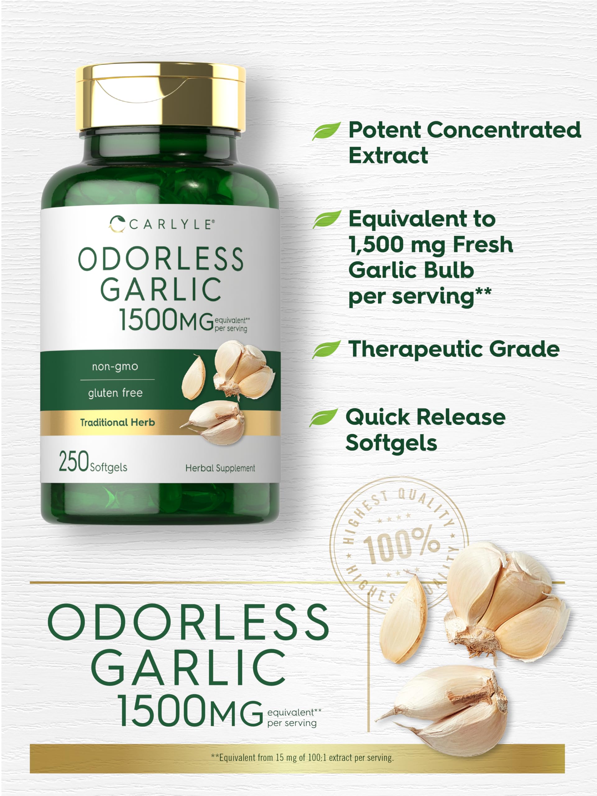 Close-up of quick-release softgels designed for easy swallowing.