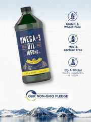 Carlyle Omega 3 purity seal and lab-tested quality assurance