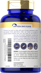Carlyle Phosphatidyl Choline label closeup – clear ingredient details and premium quality promise