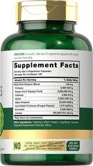 Carlyle Plant Enzymes capsules view showing individual capsules