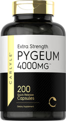 Carlyle Pygeum Africanum Bark capsules on label, premium blend for daily wellness