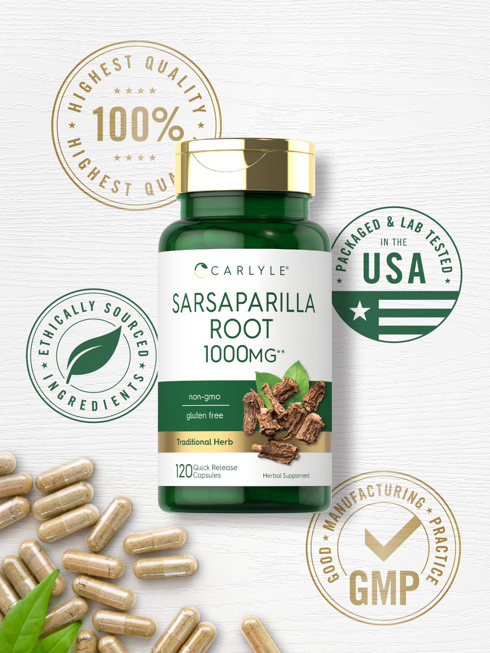 Packaging emphasizes lab-tested, trusted ingredients and quality