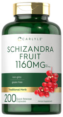 Carlyle Schisandra 1160 mg bottle for daily wellness